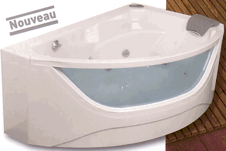 Baignoire avec hublot