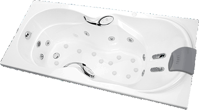 Baignoire balnéo Kinedo Ergonomique 170x75 Vitalité