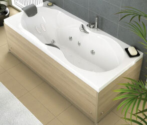 Baignoire Balnéo Kinedo Ergonomique 170x80 Vitalité Kietude