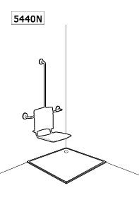 BARRE DE MAINTIEN EN T 5440N