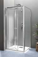PORTE DOUCHE PLIANTE SUPRA II S 86 - 91 CM PA5502