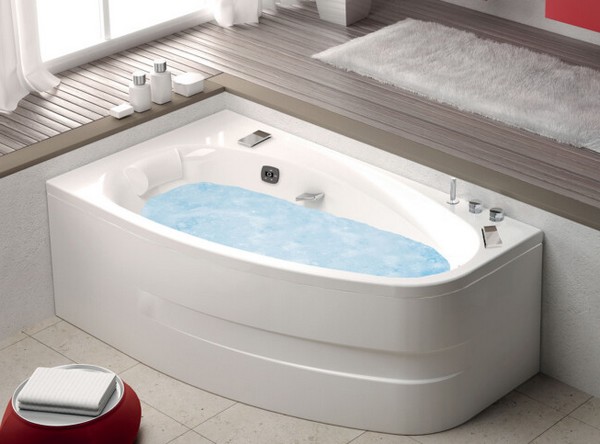 Baignoire asymétrique