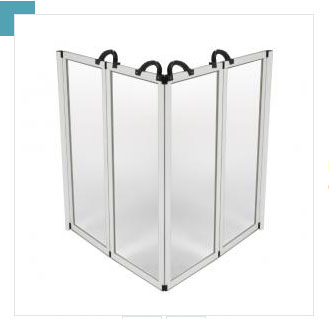 Paroi de douche escamotable Presto Paroi de douche escamotable Presto